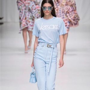 VERSACE TRIBUTE BLUE T-SHIRT